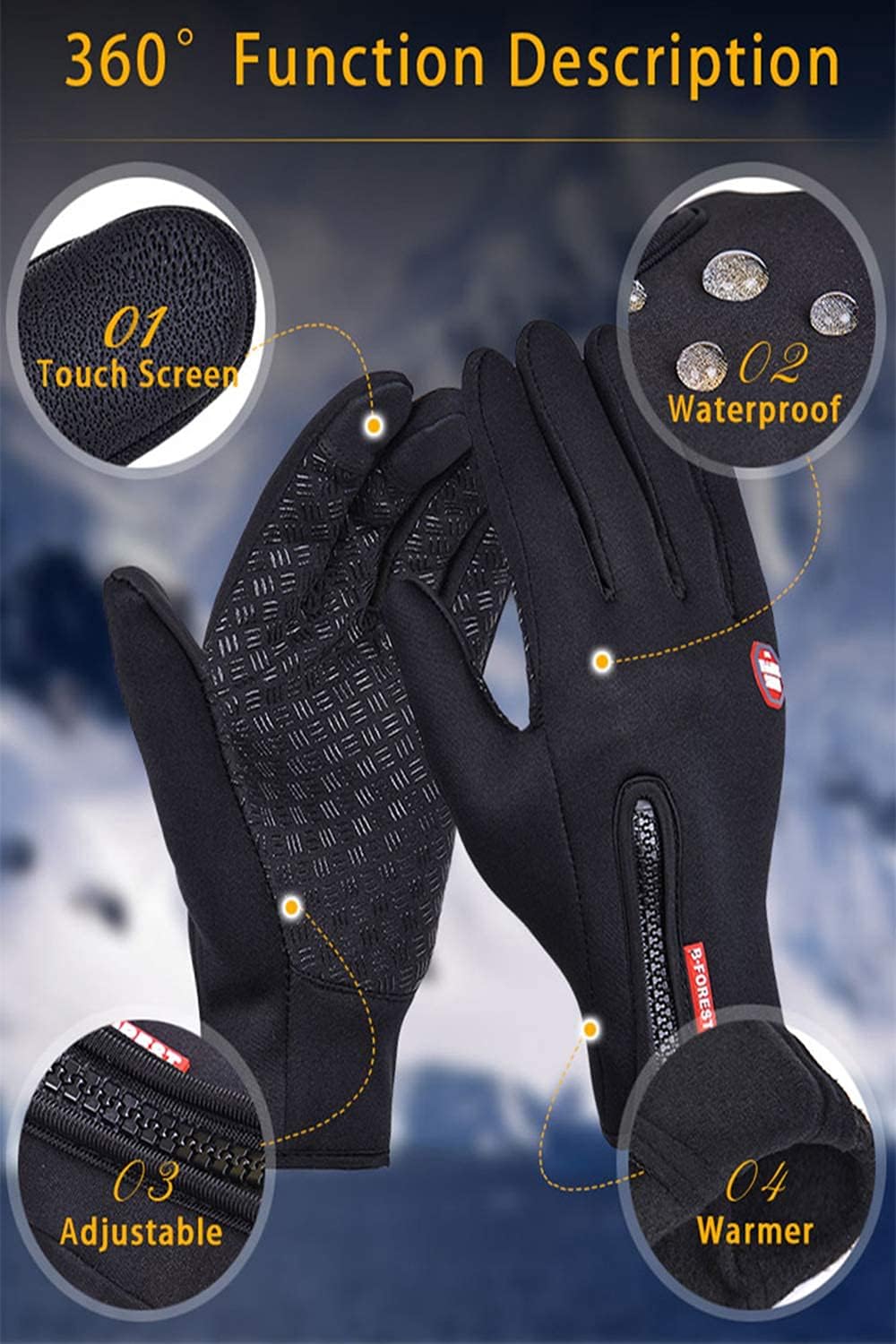 WinterTech Touchscreen Gloves™