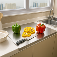 Premium Stainless Steel Chef's Cutting Board™