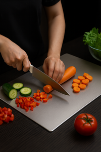 Premium Stainless Steel Chef's Cutting Board™